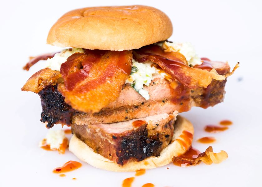 Ohio Pork DoubleDecker Loin Sandwich Debuts on A&E’s “Best in Chow